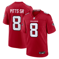 Atlanta Falcons Kyle Pitts Sr. Red jersey – view 2