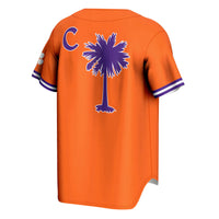 Clemson Tigers Lightweight Baseball Orange jersey – view 4