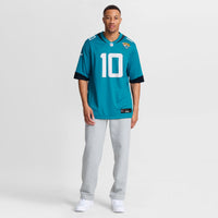 Jacksonville Jaguars Carter Bradley Teal jersey – view 5