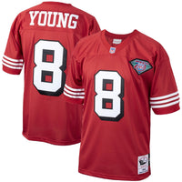 San Francisco 49ers Steve Young Scarlet jersey – view 1