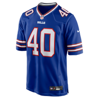 Buffalo Bills Matthew Wright Royal jersey – view 2