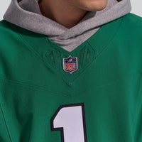 Philadelphia Eagles Jalen Hurts Green jersey – view 9