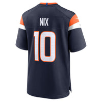 Denver Broncos Bo Nix Navy jersey – view 4