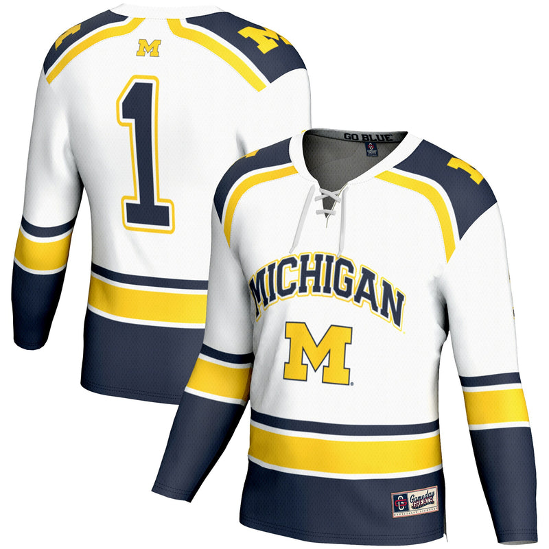Michigan Wolverines White jersey – view 1