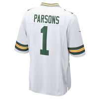 Green Bay Packers Micah Parsons White jersey – view 8