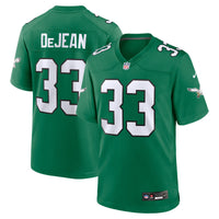 Philadelphia Eagles Cooper DeJean Green jersey – view 2