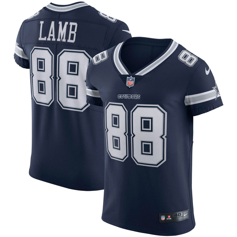 Dallas Cowboys CeeDee Lamb Navy jersey – view 1