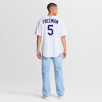 Los Angeles Dodgers Freddie Freeman White jersey – view 6