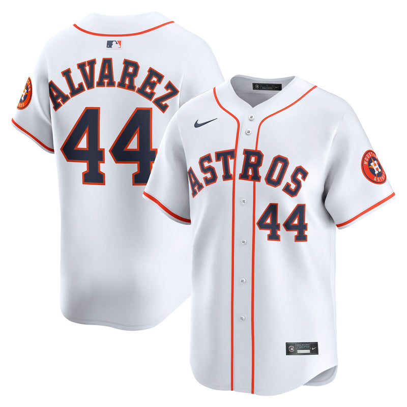 Houston Astros Yordan Alvarez White jersey – view 1