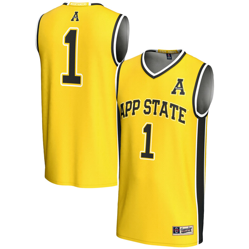Appalachian State Mountaineers Gold jersey – view 1