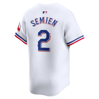 Texas Rangers Marcus Semien White jersey – view 4