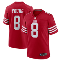 San Francisco 49ers Steve Young Scarlet jersey – view 1