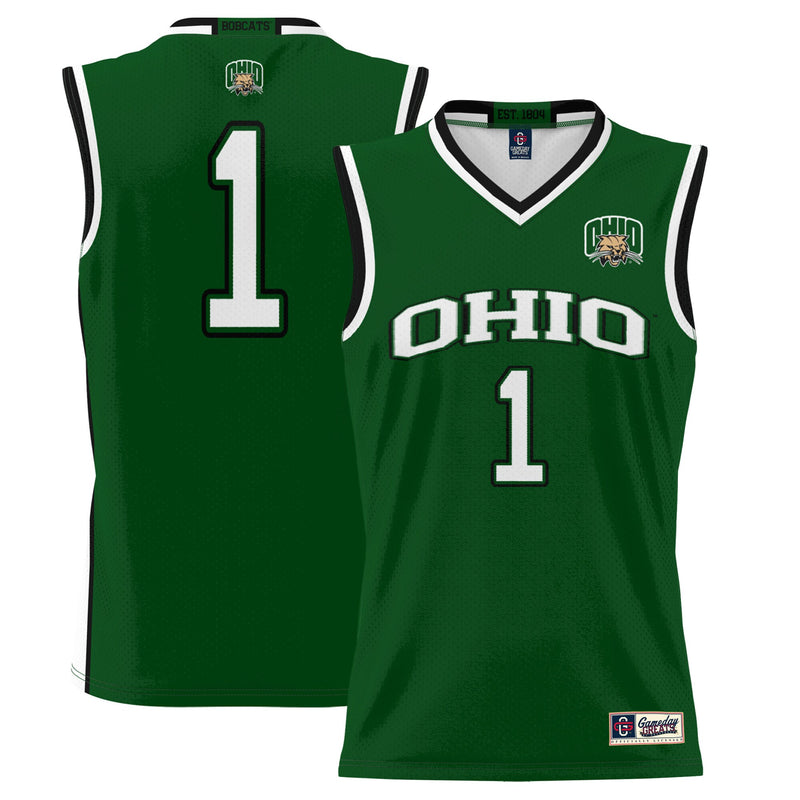 Ohio Bobcats Green jersey – view 1