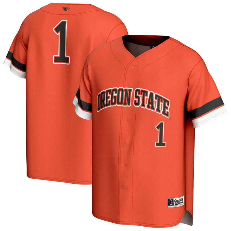 Oregon State Beavers Collegiate Orange jersey – view 1
