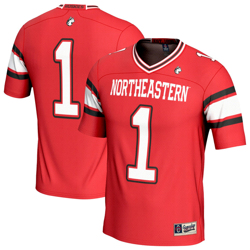 Northeastern Huskies Red jersey – view 1
