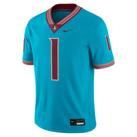 Nike Turquoise Florida State Seminoles Alternate Game Jersey – view 3