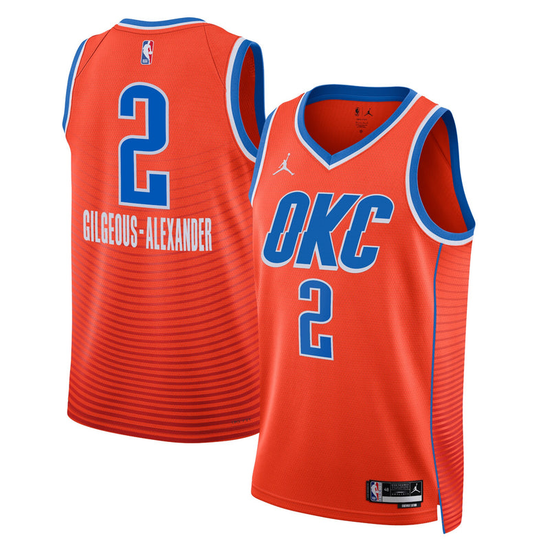 Oklahoma City Thunder Orange jersey – view 1