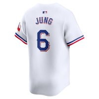 Texas Rangers Josh Jung White jersey – view 4