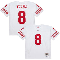 San Francisco 49ers Steve Young White jersey – view 1