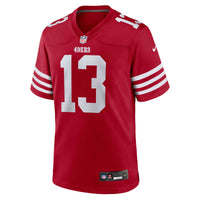 San Francisco 49ers Brock Purdy Scarlet jersey – view 3