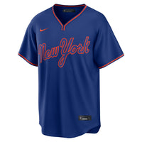 New York Mets Francisco Lindor Royal jersey – view 3