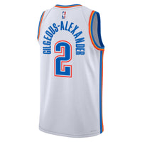Oklahoma City Thunder White jersey – view 3