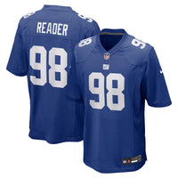 New York Giants D.J. Reader Royal jersey – view 2