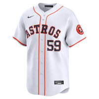 Houston Astros Framber Valdez White jersey – view 3