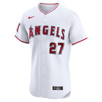 Los Angeles Angels Mike Trout White jersey – view 3
