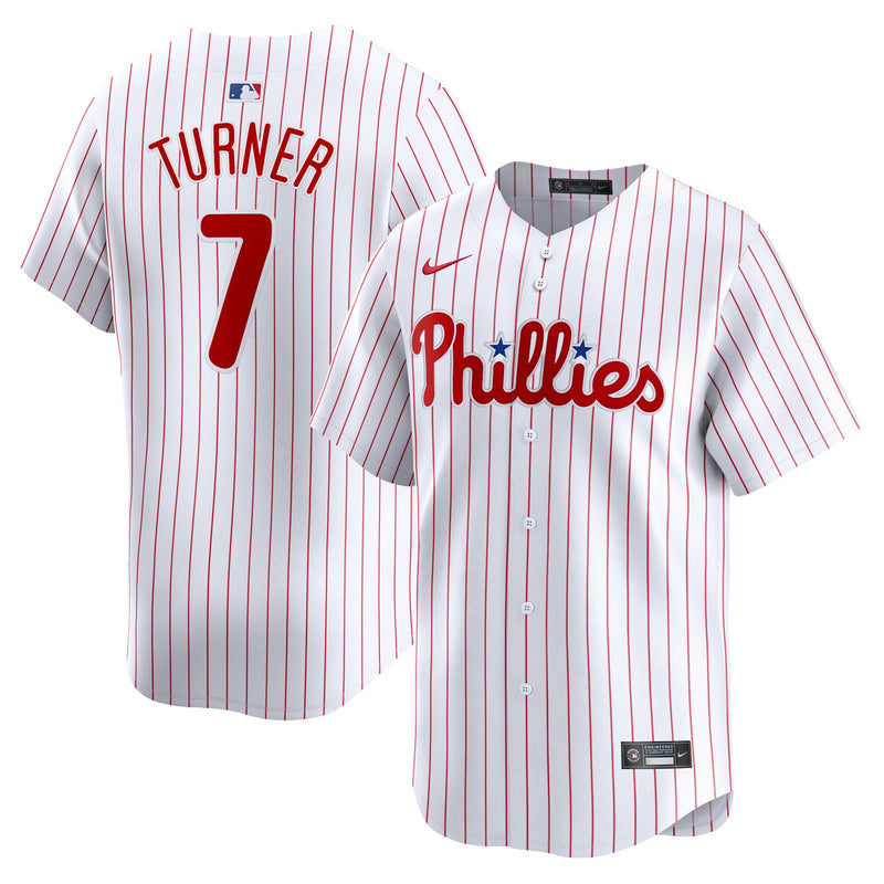 Philadelphia Phillies Trea Turner White jersey – view 1