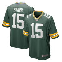 Green Bay Packers Bart Starr Green jersey – view 1