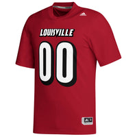 Louisville Cardinals adidas Red jersey – view 3