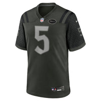 New York Jets Garrett Wilson Green jersey – view 3