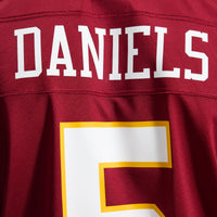 Washington Commanders Jayden Daniels Burgundy jersey – view 12