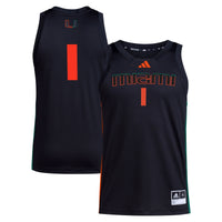 Miami Hurricanes Black jersey – view 1