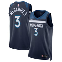 Minnesota Timberwolves Navy jersey – view 1