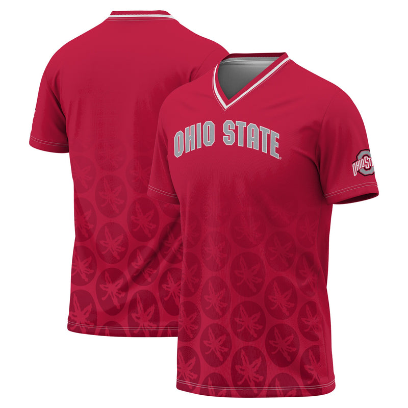 Ohio State Buckeyes Lightweight Scarlet jersey – view 1