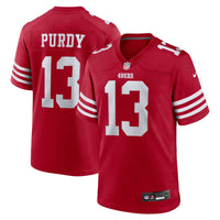 San Francisco 49ers Brock Purdy Scarlet jersey – view 2