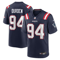 New England Patriots Cory Durden Navy jersey – view 1