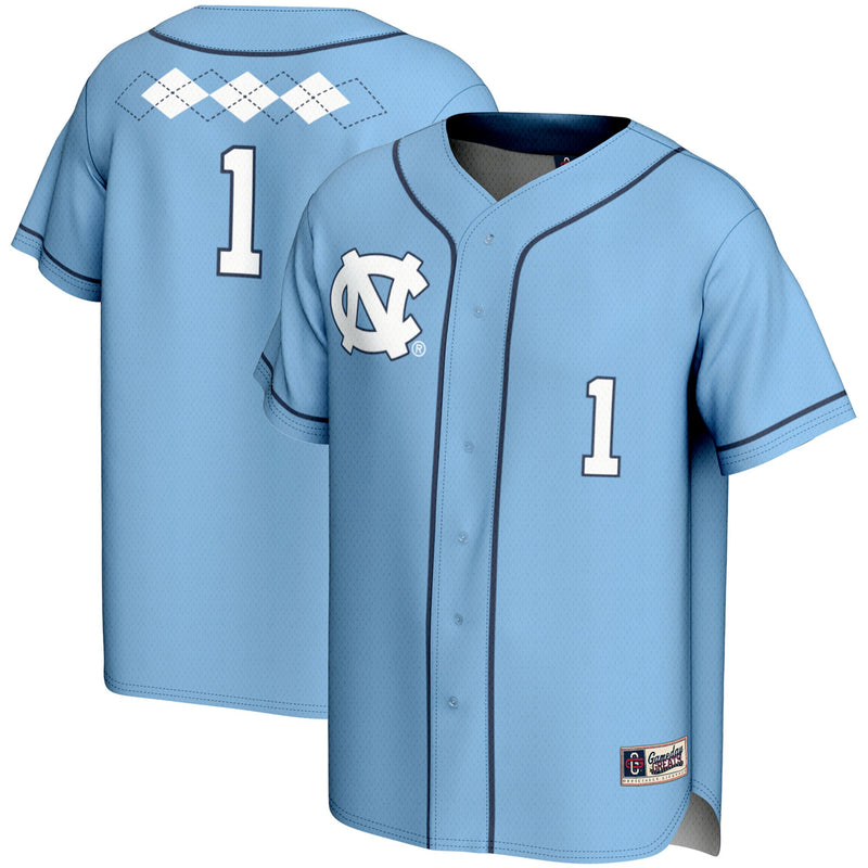 North Carolina Tar Heels Blue jersey – view 1