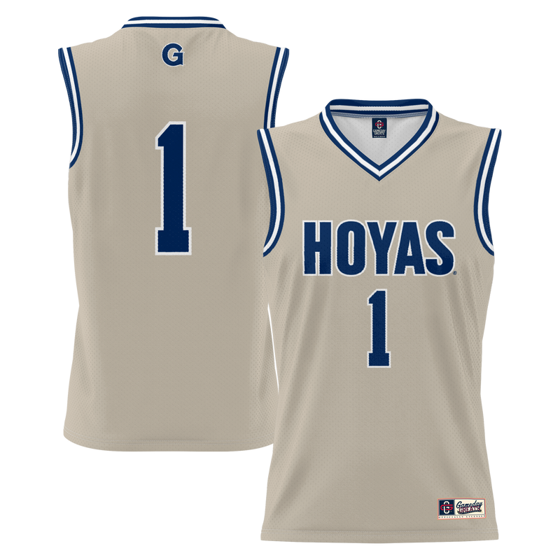 Georgetown Hoyas Gray jersey – view 1