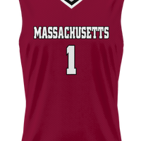 UMass Minutemen Maroon jersey – view 3