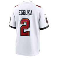 Tampa Bay Buccaneers Emeka Egbuka White jersey – view 4