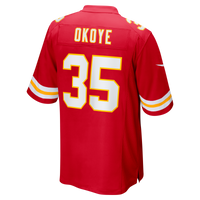 Kansas City Chiefs Christian Okoye Red jersey – view 3