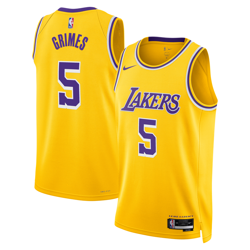 Los Angeles Lakers Gold jersey – view 1