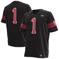 Utah Utes Black jersey – view 1