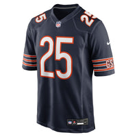 Chicago Bears Kyle Monangai Navy jersey – view 3