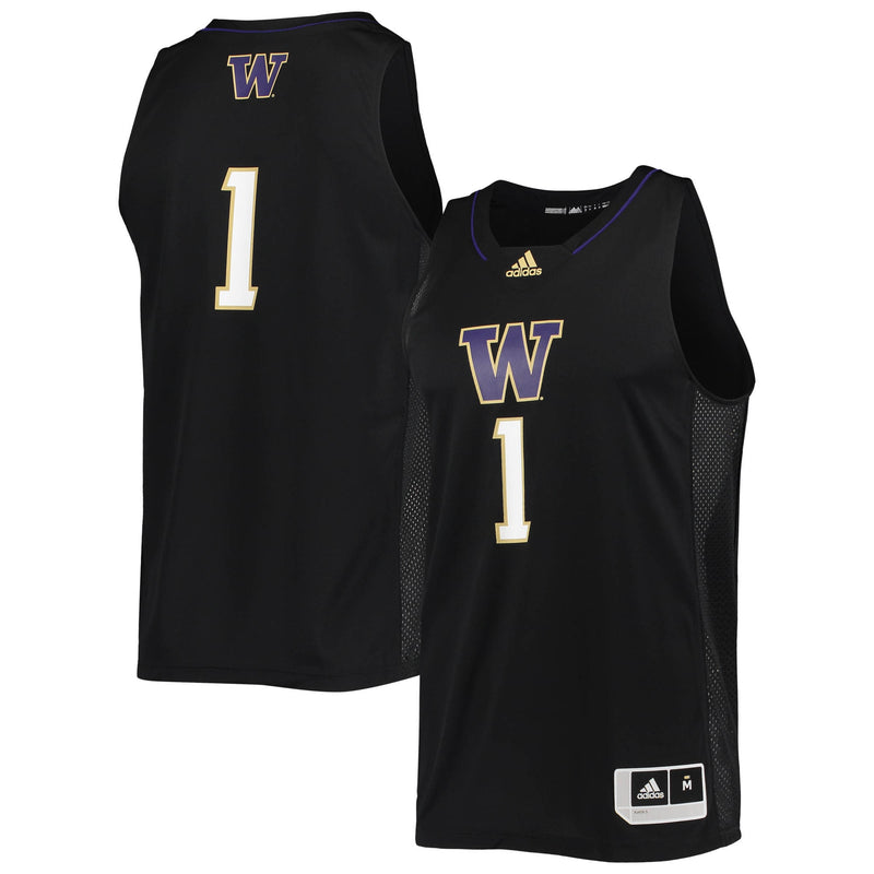 Washington Huskies Black jersey – view 1