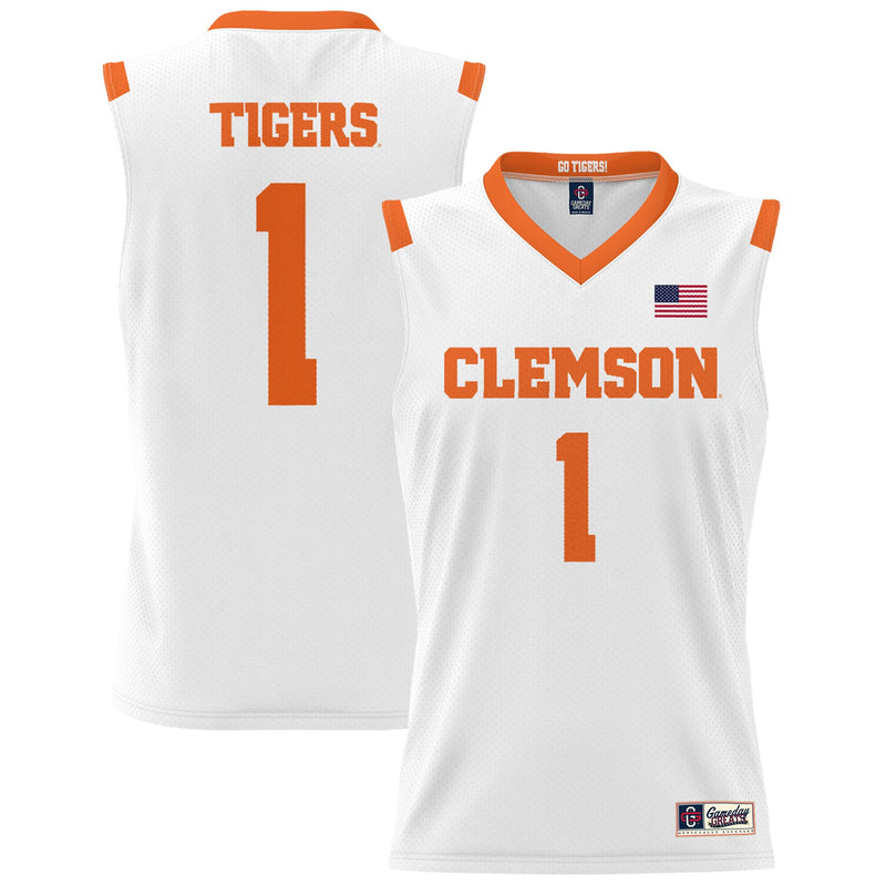 Clemson Tigers White jersey – view 1