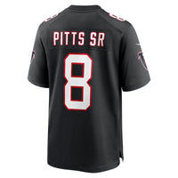 Atlanta Falcons Kyle Pitts Sr. Black jersey – view 4